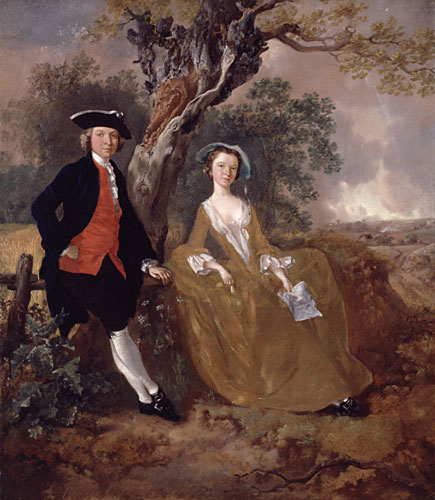 Thomas Gainsborough An Unknown Couple in a Landscape